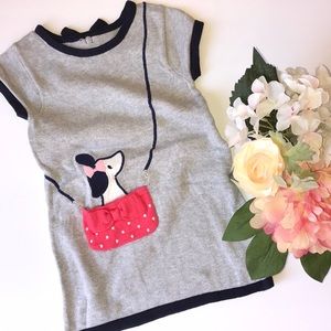 Gymboree Sweater Dress with matching shoes🐶